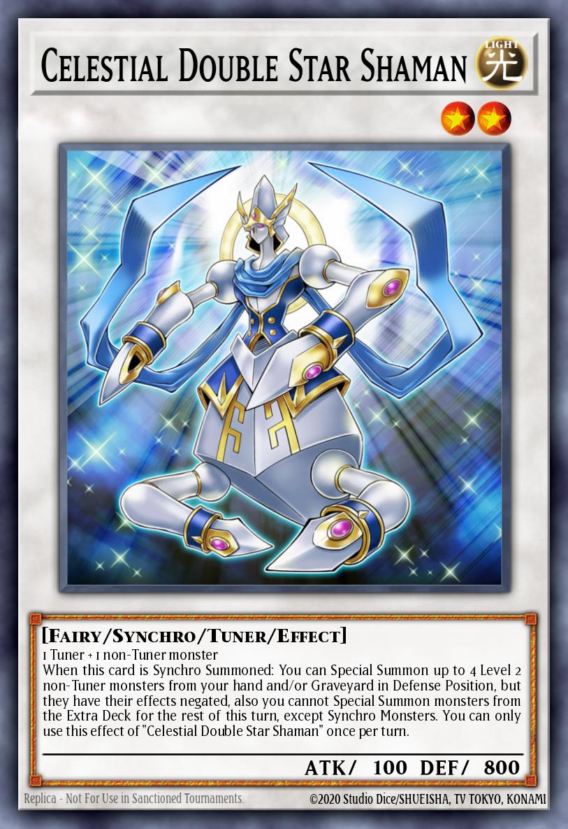 Celestial Double Star Shaman DUSA-EN018 – Duelist Saga
