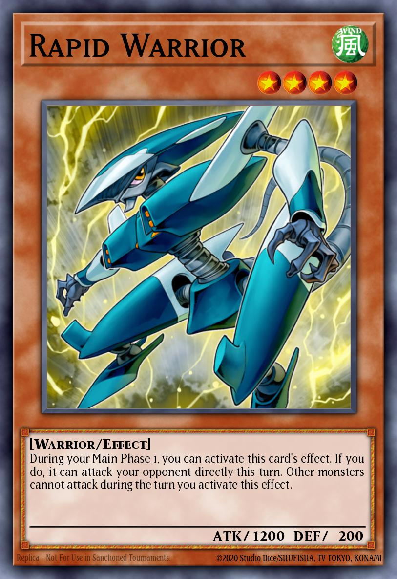 Rapid Warrior 5DS3-EN004 – Starter Deck: Duelist Toolbox