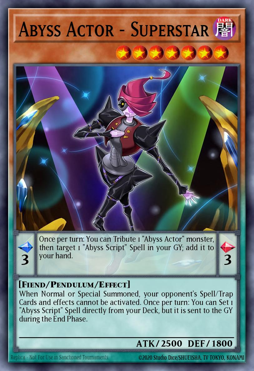 Abyss Actor - Superstar DESO-EN018 – Destiny Soldiers