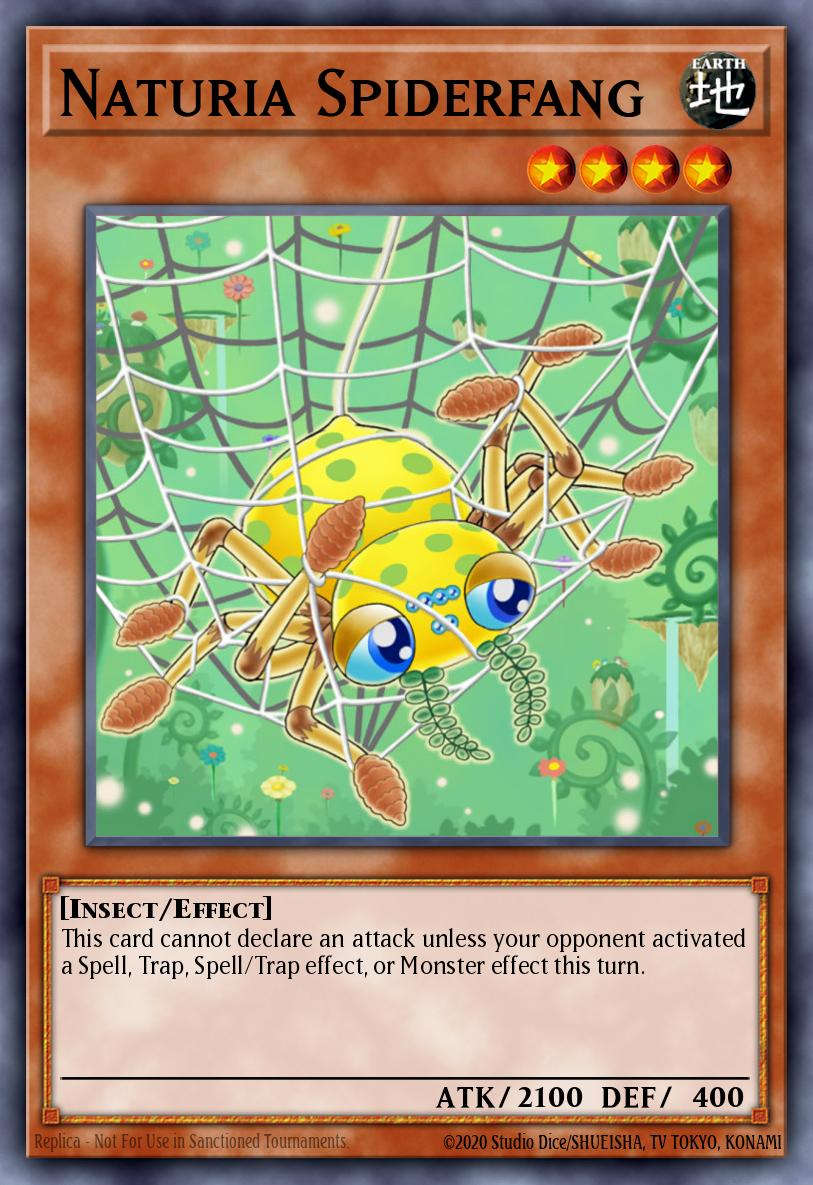 Naturia Spiderfang DT02-EN070 – Duel Terminal 2