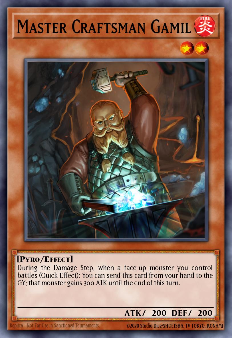 Master Craftsman Gamil SBSC-EN037 – Speed Duel: Scars of Battle