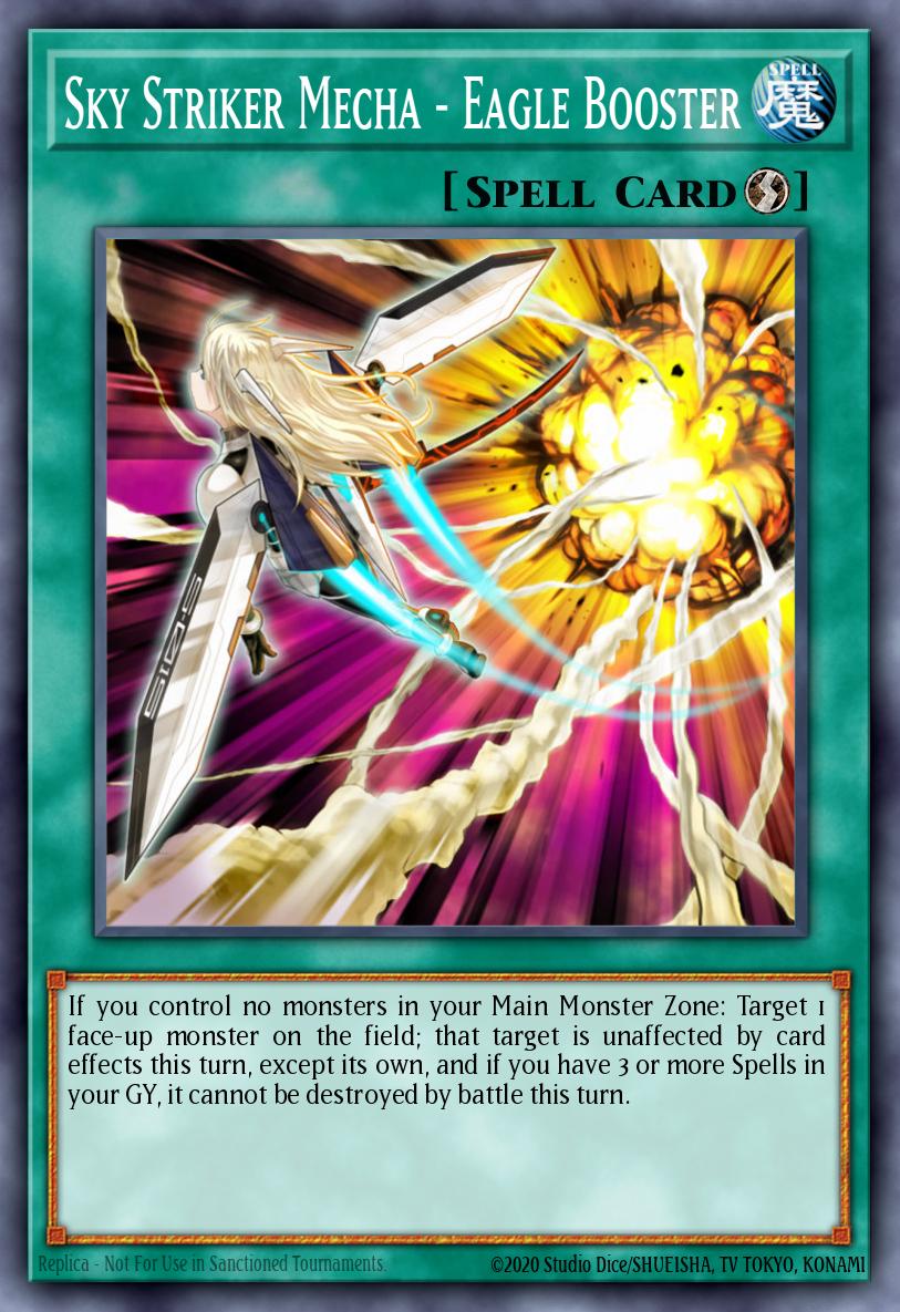 Sky Striker Mecha - Eagle Booster DASA-EN035 – Dark Saviors