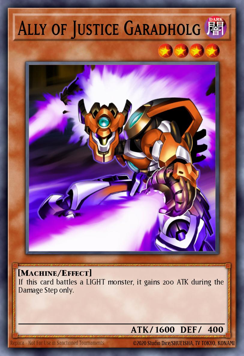 Ally of Justice Garadholg DT01-EN024 – Duel Terminal 1