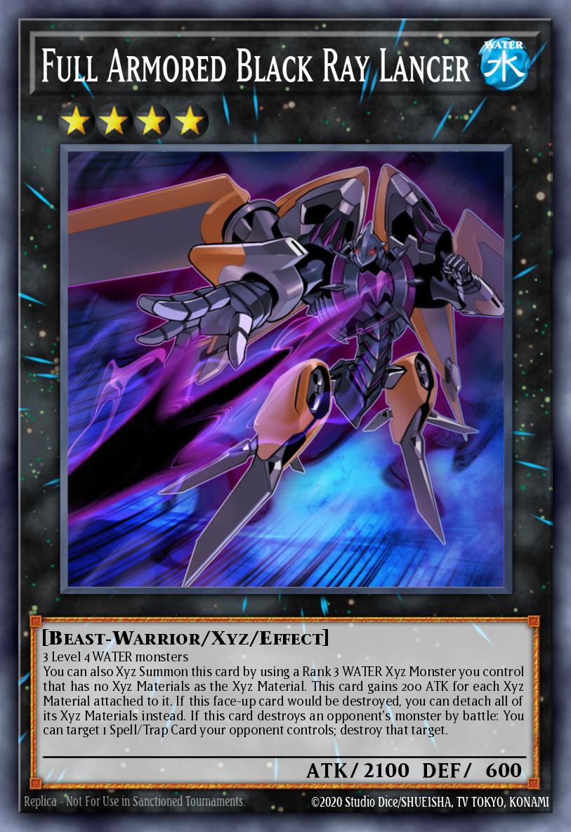 Full Armored Black Ray Lancer LED9-EN012 – Legendary Duelists: Duels From the Deep