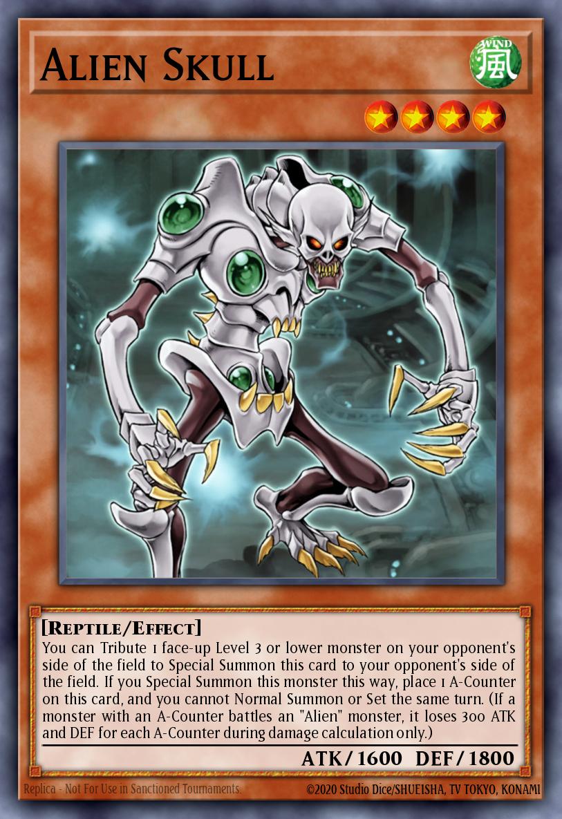 Alien Skull POTD-EN025 – Power of the Duelist