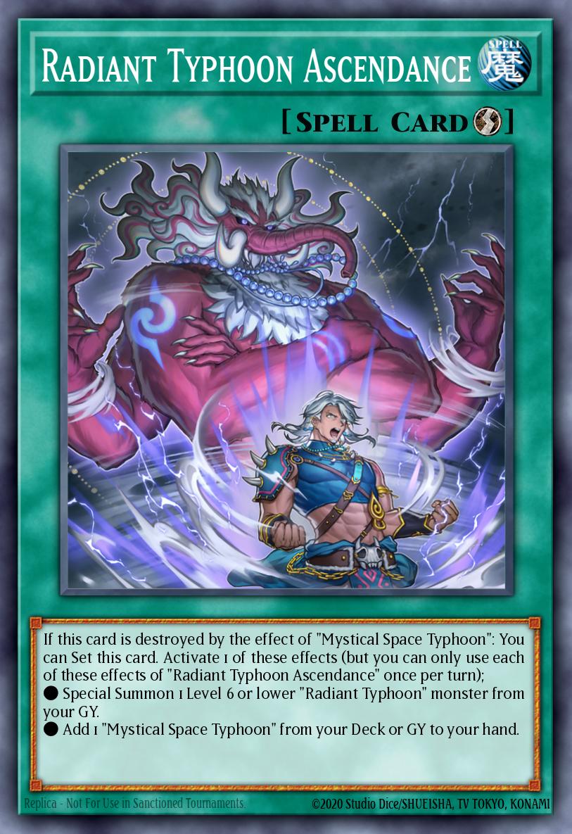 Radiant Typhoon Ascendance MAMO-EN107 – Magnificent Monsters