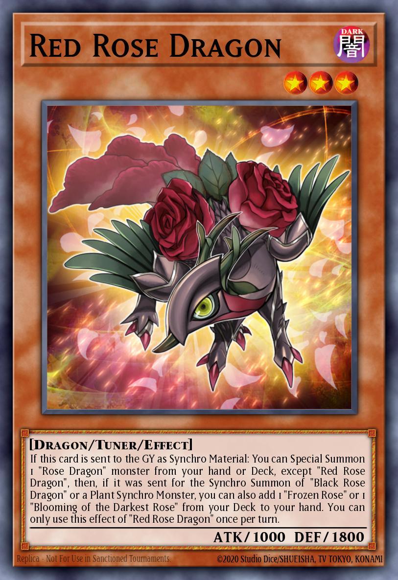 Red Rose Dragon LED4-EN025 – Legendary Duelists: Sisters of the Rose