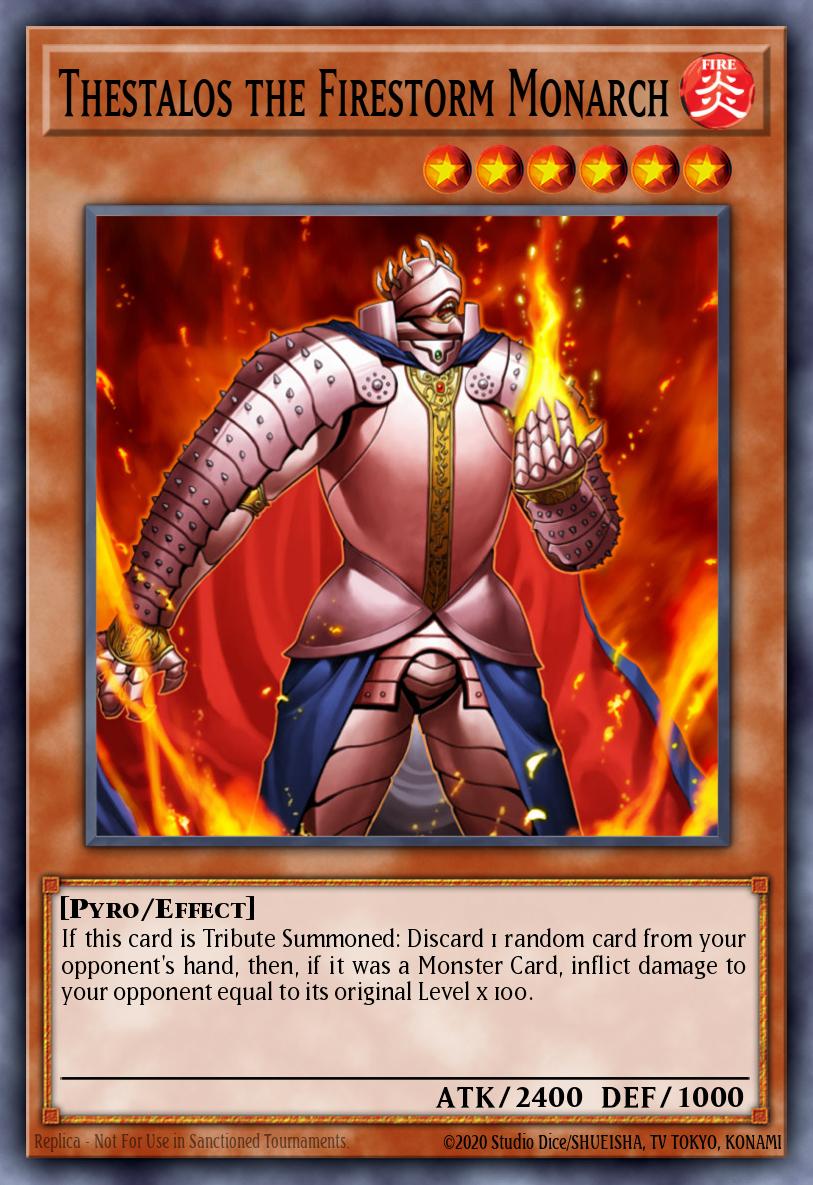 Thestalos the Firestorm Monarch TP8-EN009 – Tournament Pack 8