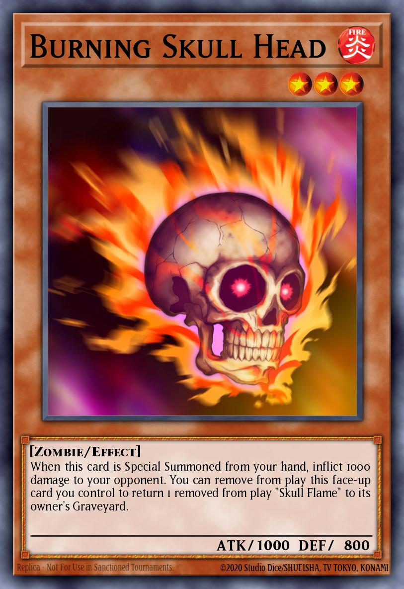 Burning Skull Head WB01-EN003 – Yu-Gi-Oh! 5D's Wheelie Breakers Promotional Cards