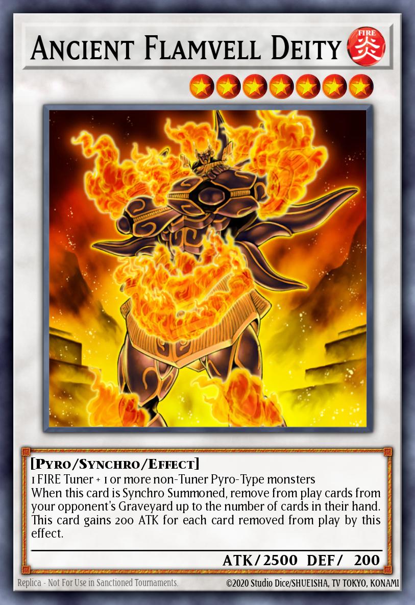 Ancient Flamvell Deity HA04-EN056 – Hidden Arsenal 4: Trishula's Triumph
