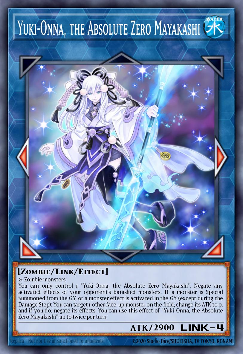 Yuki-Onna, the Absolute Zero Mayakashi RA05-EN057 – Rarity Collection 5