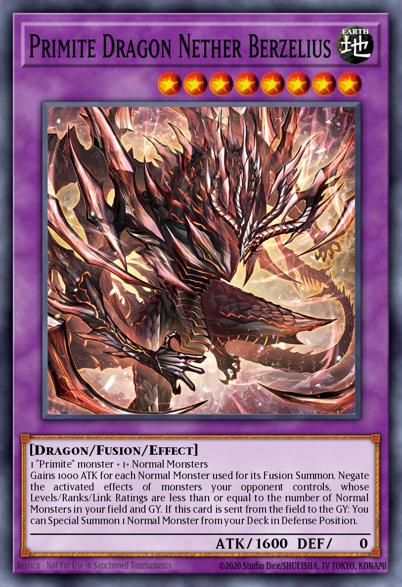 Primite Dragon Nether Berzelius DUAD-EN035 – Duelist's Advance