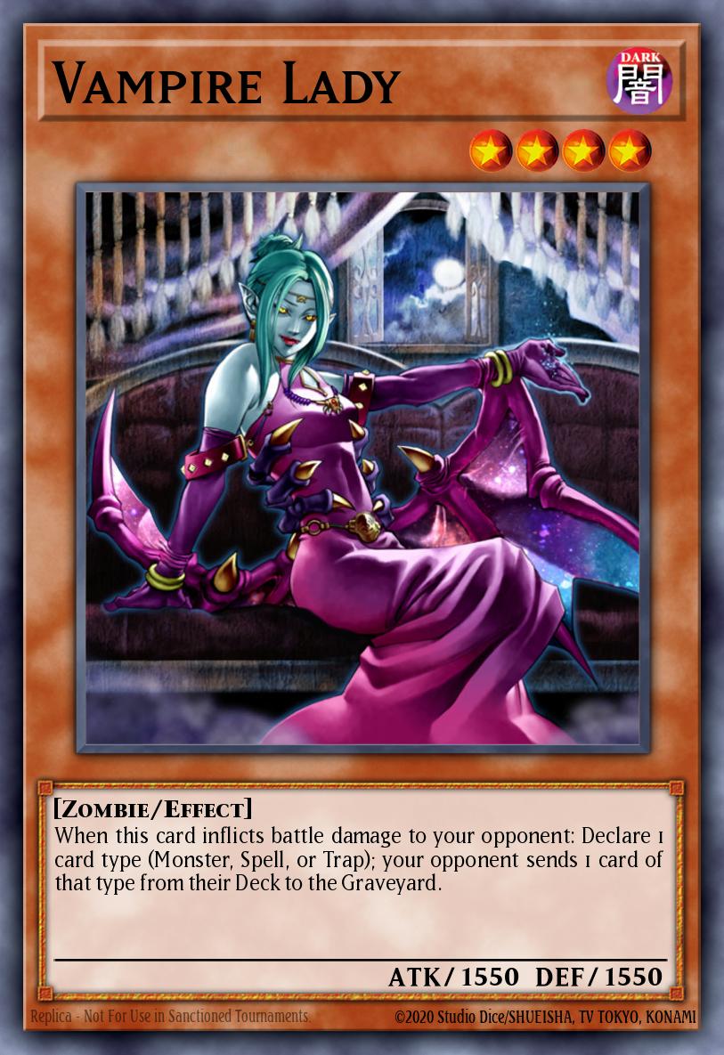 Vampire Lady SGX3-ENC04 – Speed Duel GX: Duelists of Shadows