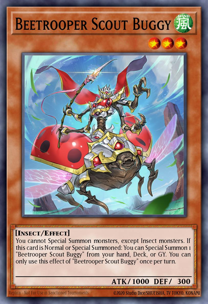 Beetrooper Scout Buggy DAMA-ENSP1 – Dawn of Majesty Premiere! promotional card
