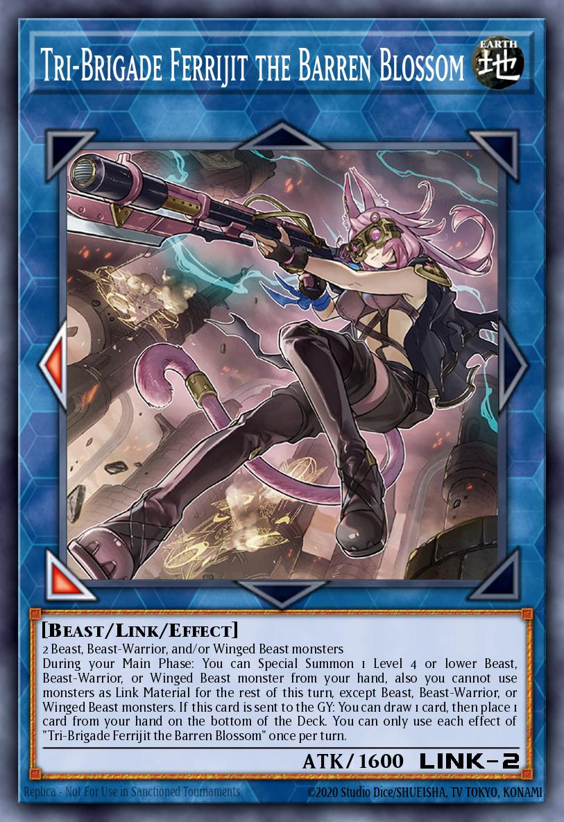 Tri-Brigade Ferrijit the Barren Blossom PHRA-EN046 – Phantom Rage