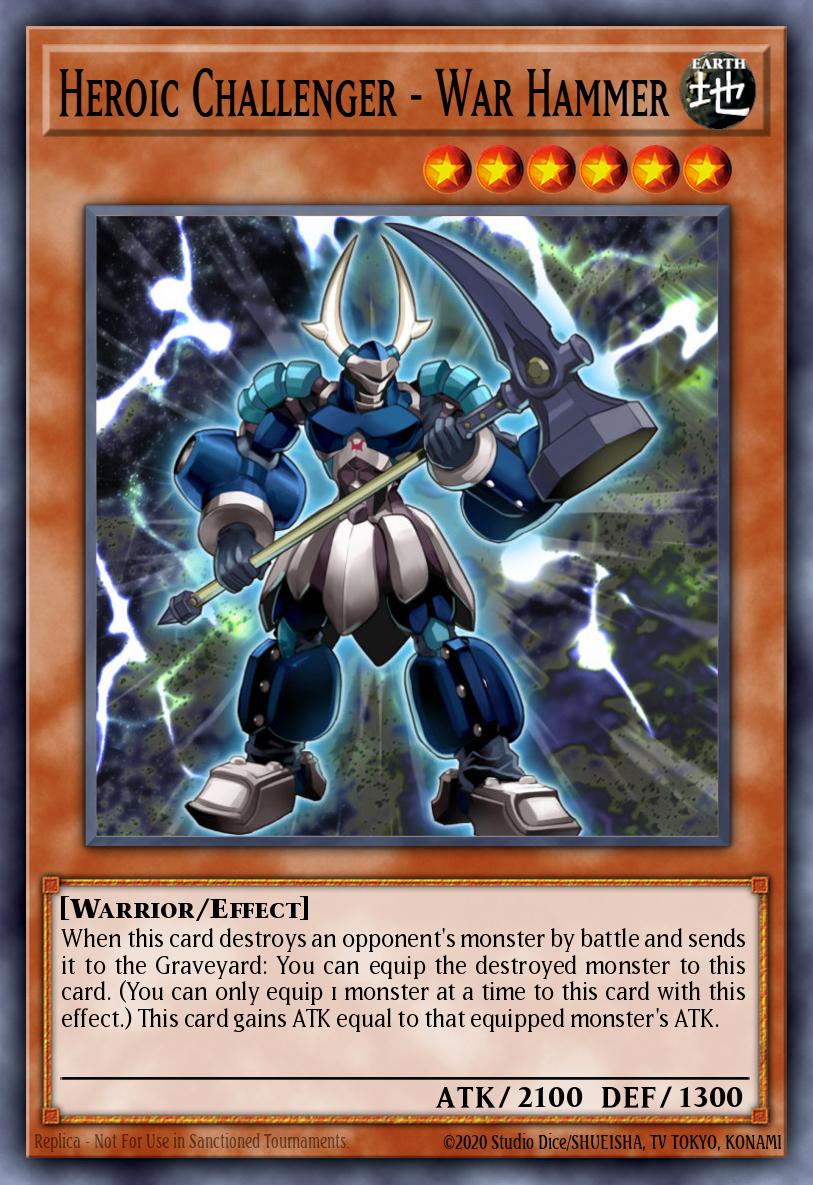 Heroic Challenger - War Hammer REDU-EN006 – Return of the Duelist