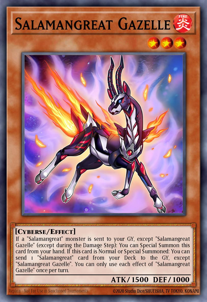 Salamangreat Gazelle MP24-EN049 – 25th Anniversary Tin: Dueling Mirrors