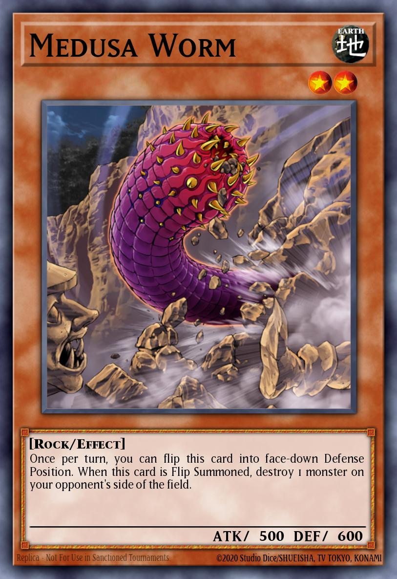 Medusa Worm SD7-EN014 – Structure Deck: Invincible Fortress