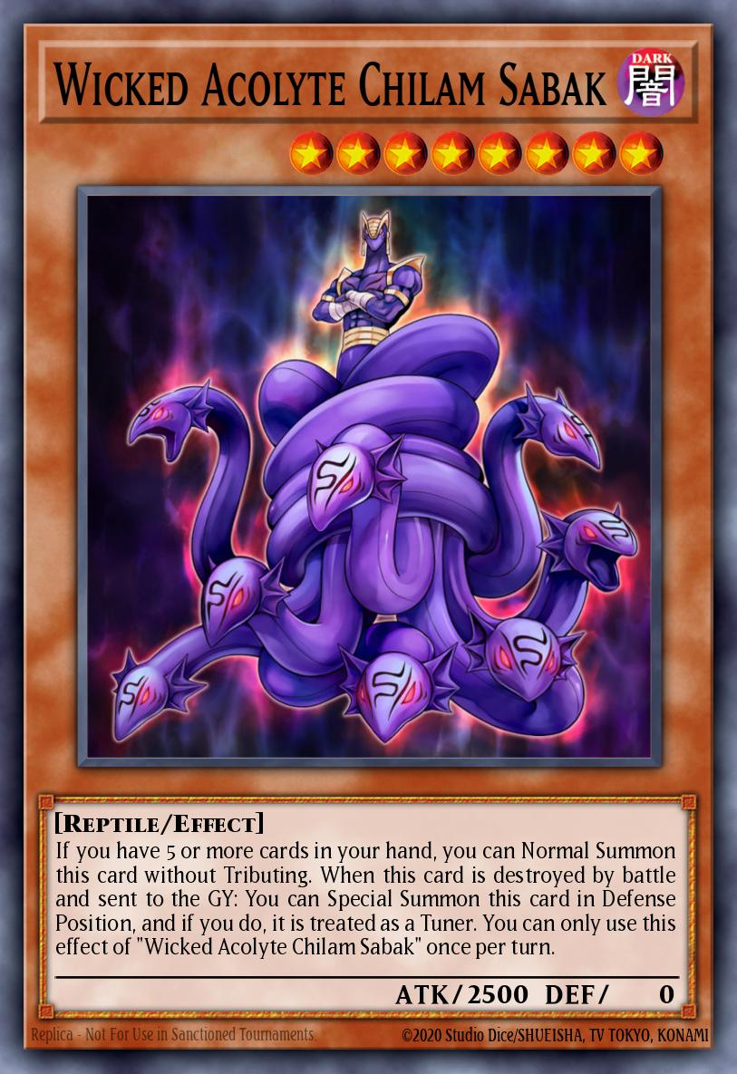 Wicked Acolyte Chilam Sabak MP18-EN098 – 2018 Mega-Tin Mega Pack