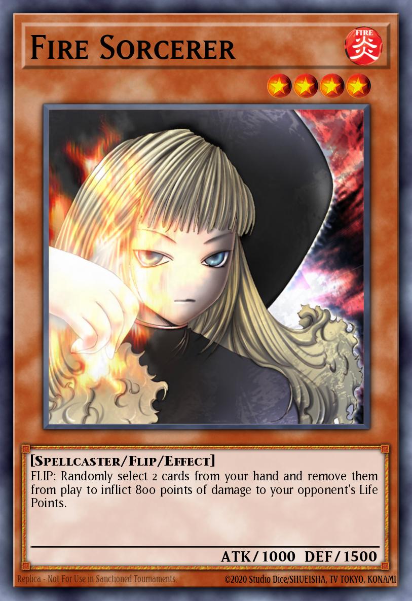 Fire Sorcerer LON-EN036 – Labyrinth of Nightmare