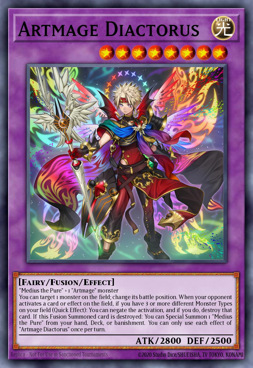 Artmage Diactorus DUAD-EN032 – Duelist's Advance