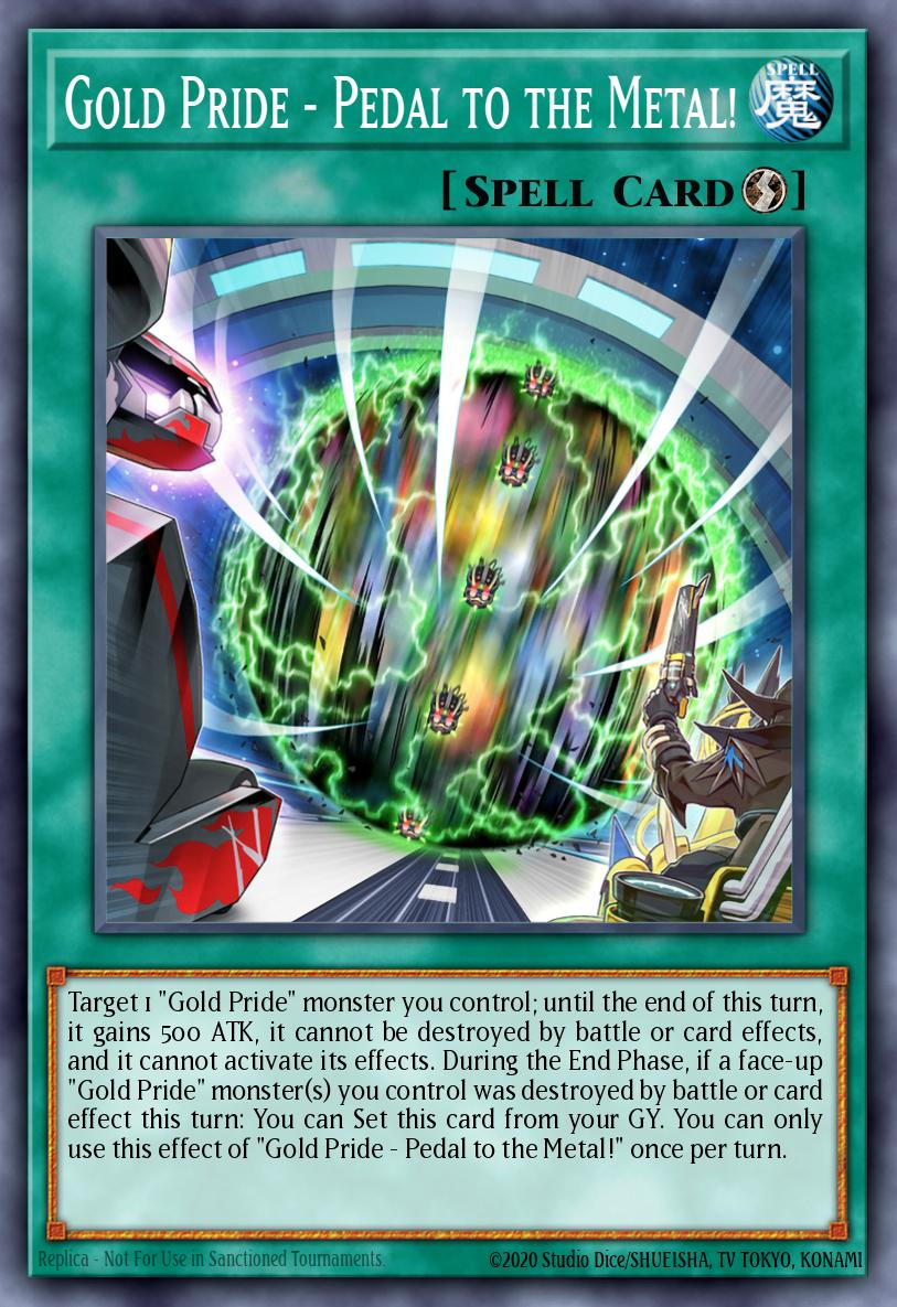Gold Pride - Pedal to the Metal! CYAC-EN090 – Cyberstorm Access