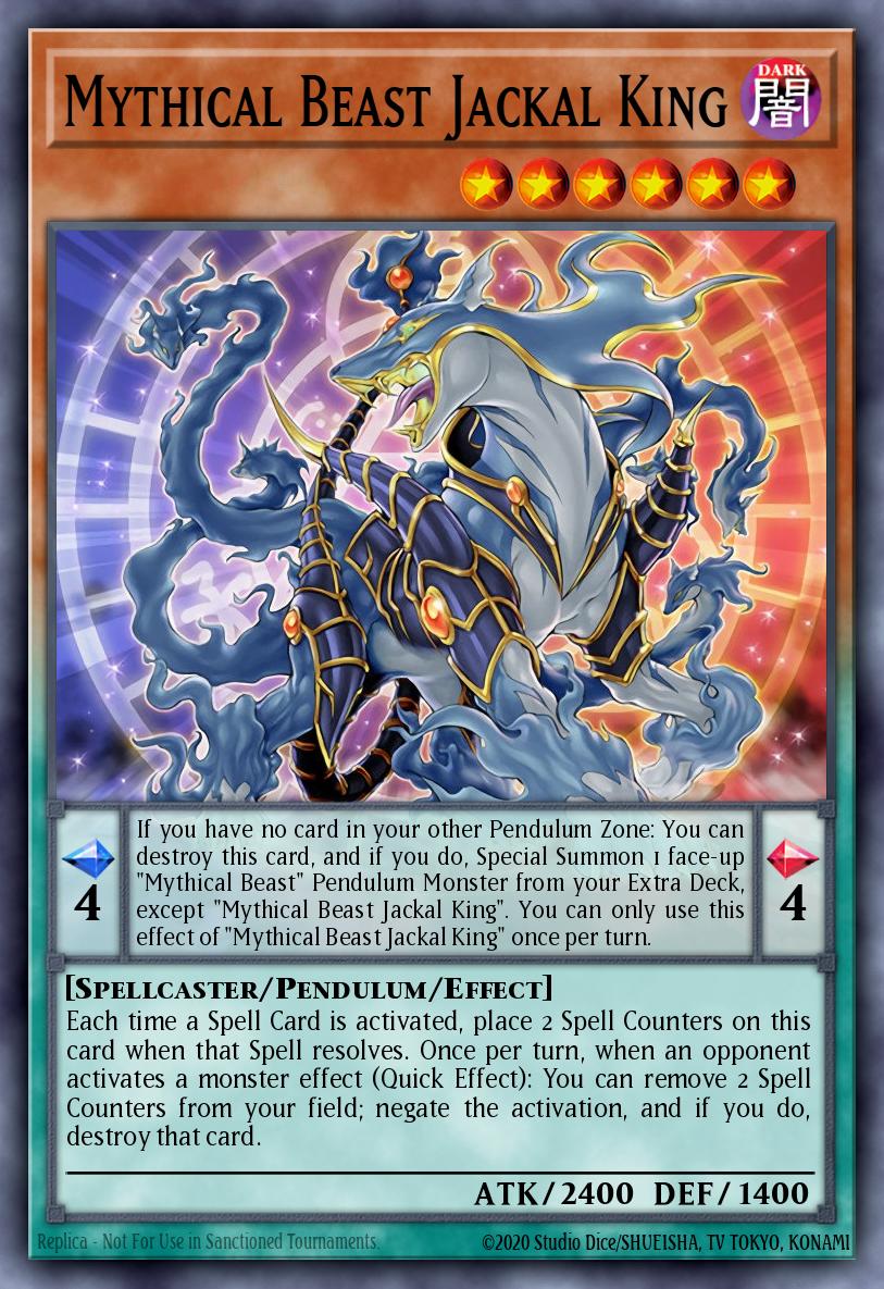Mythical Beast Jackal King EXFO-EN026 – Extreme Force