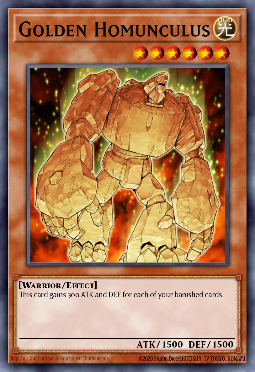 Golden Homunculus DT06-EN066 – Duel Terminal 6b