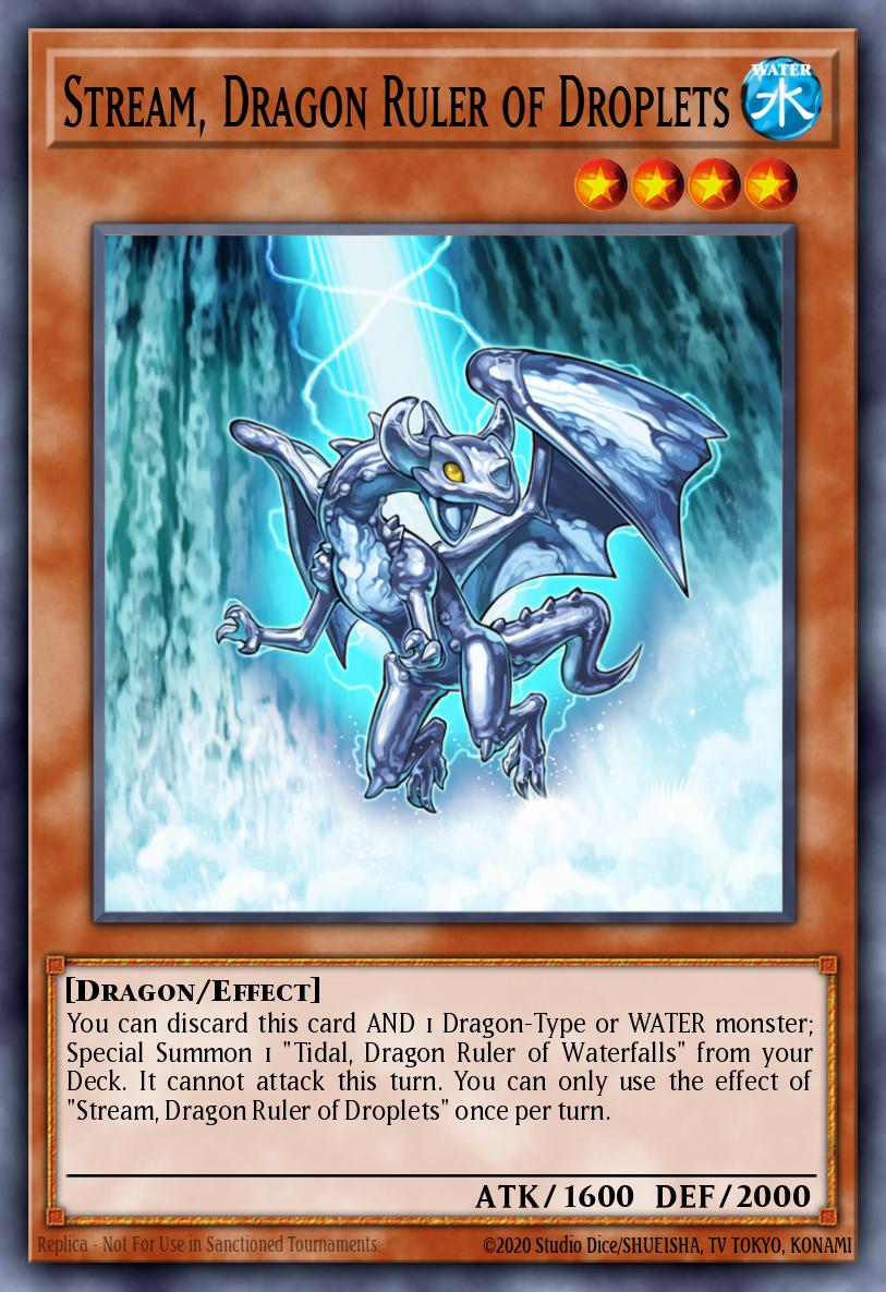 Stream, Dragon Ruler of Droplets RA03-EN255 – Quarter Century Bonanza
