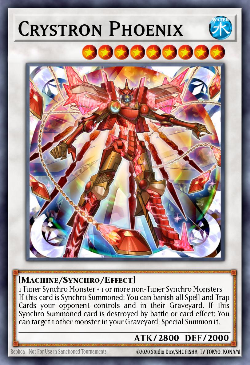 Crystron Phoenix RA04-EN058 – Quarter Century Stampede