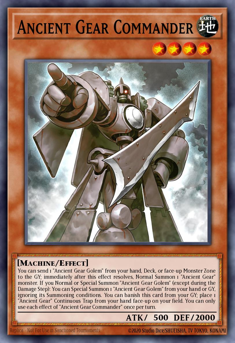 Ancient Gear Commander MP25-EN179 – 2025 Mega-Pack Tin