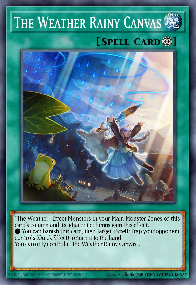 The Weather Rainy Canvas SPWA-EN037 – Spirit Warriors