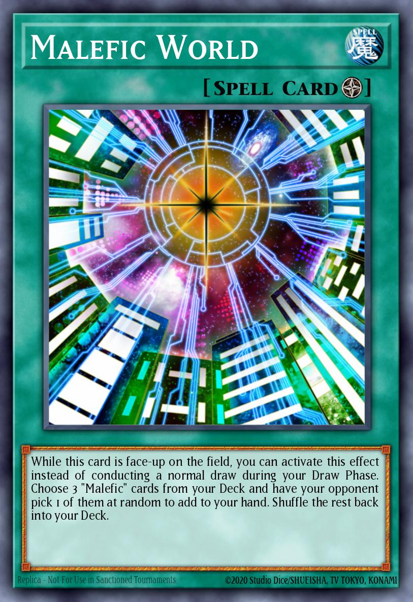 Malefic World YMP1-EN008 – Yu-Gi-Oh! 3D Bonds Beyond Time Movie Pack
