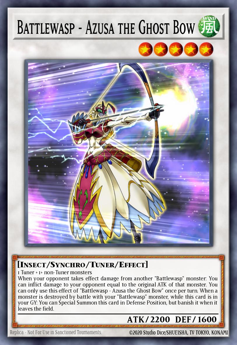 Battlewasp - Azusa the Ghost Bow BLHR-EN036 – Battles of Legend: Hero's Revenge