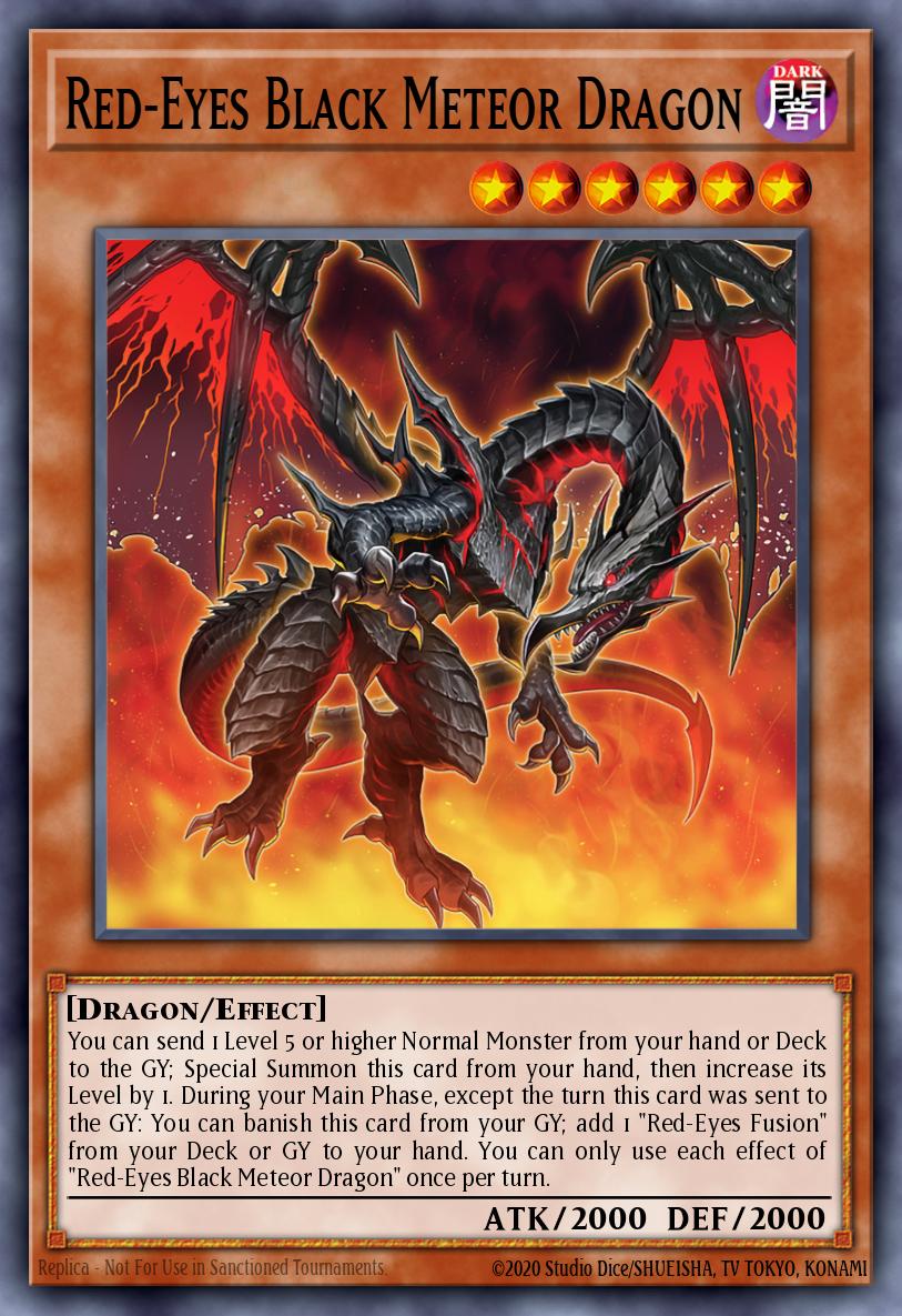 Red-Eyes Black Meteor Dragon MAMO-EN049 – Magnificent Monsters
