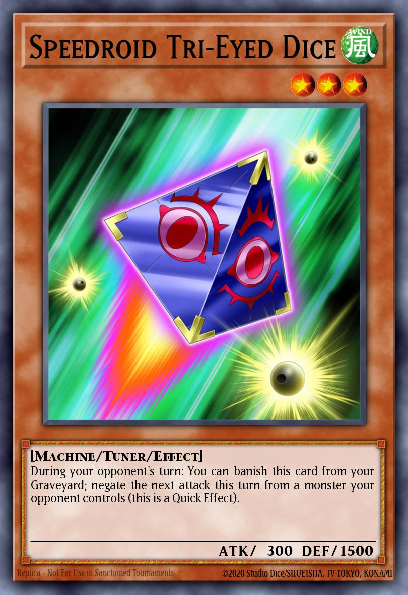 Speedroid Tri-Eyed Dice SP17-EN023 – Star Pack Battle Royal