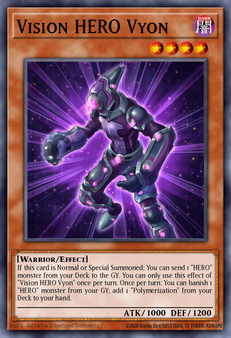 Vision HERO Vyon DUPO-EN053 – Duel Power