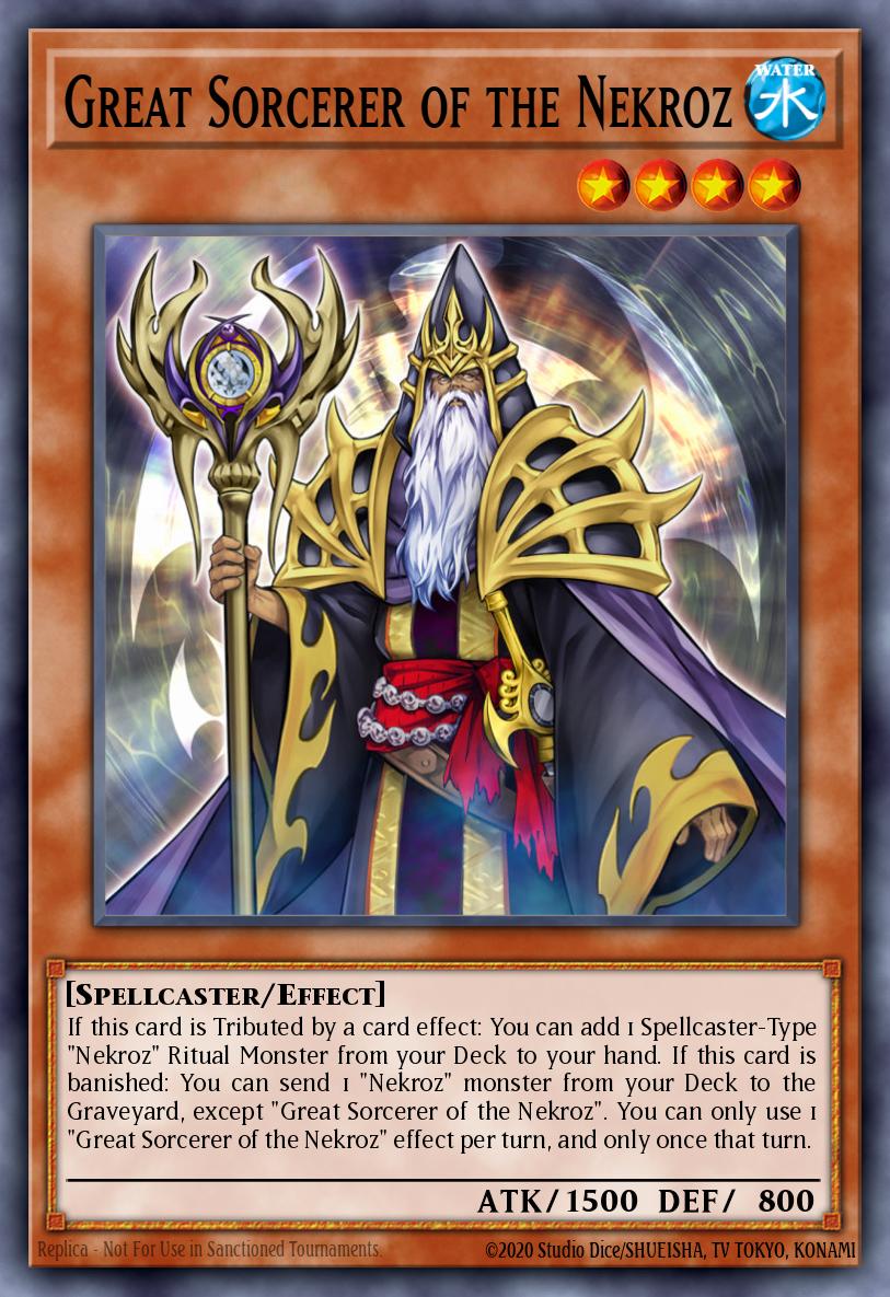 Great Sorcerer of the Nekroz THSF-EN011 – The Secret Forces
