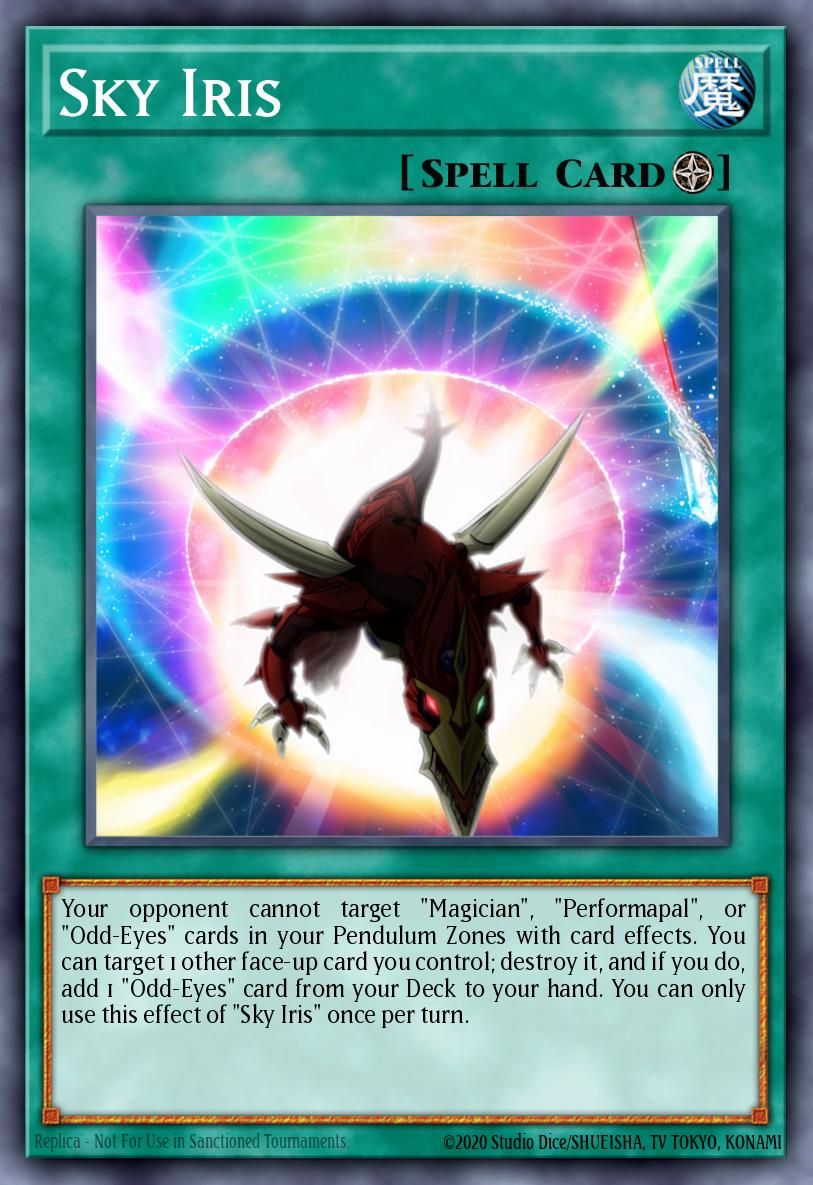 Sky Iris LAVD-ENO19 – Legendary Arc-V Decks