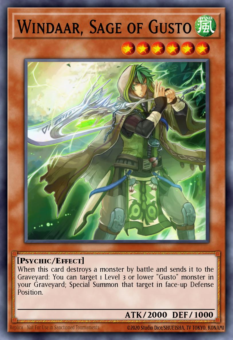 Windaar, Sage of Gusto HA05-EN042 – Hidden Arsenal 5: Steelswarm Invasion
