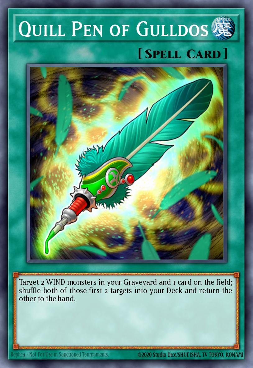 Quill Pen of Gulldos LED8-EN056 – Legendary Duelists: Synchro Storm
