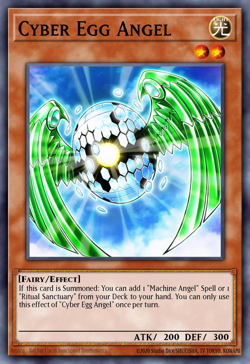 Cyber Egg Angel LED4-EN013 – Legendary Duelists: Sisters of the Rose