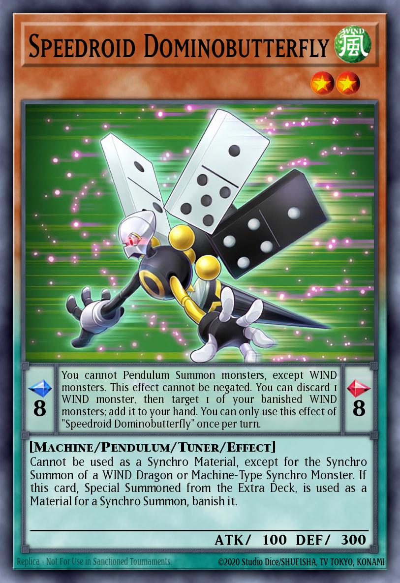 Speedroid Dominobutterfly DPDG-EN004 – Duelist Pack: Dimensional Guardians