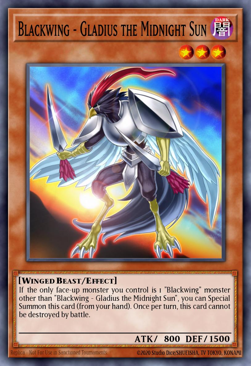 Blackwing - Gladius the Midnight Sun CBLZ-EN095 – Cosmo Blazer