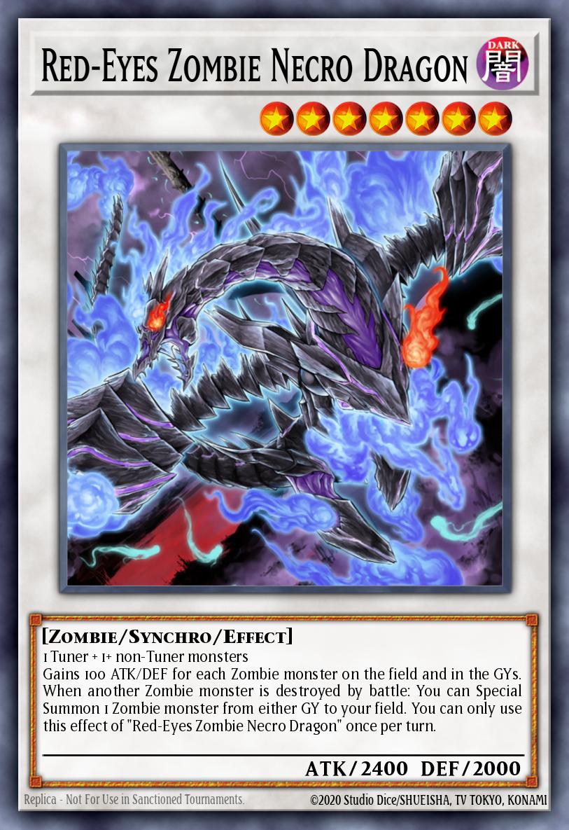 Red-Eyes Zombie Necro Dragon SR07-EN041 – Structure Deck: Zombie Horde