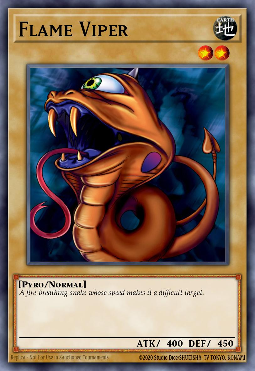 Flame Viper MDP2-EN016 – McDonald's Promotional Cards 2