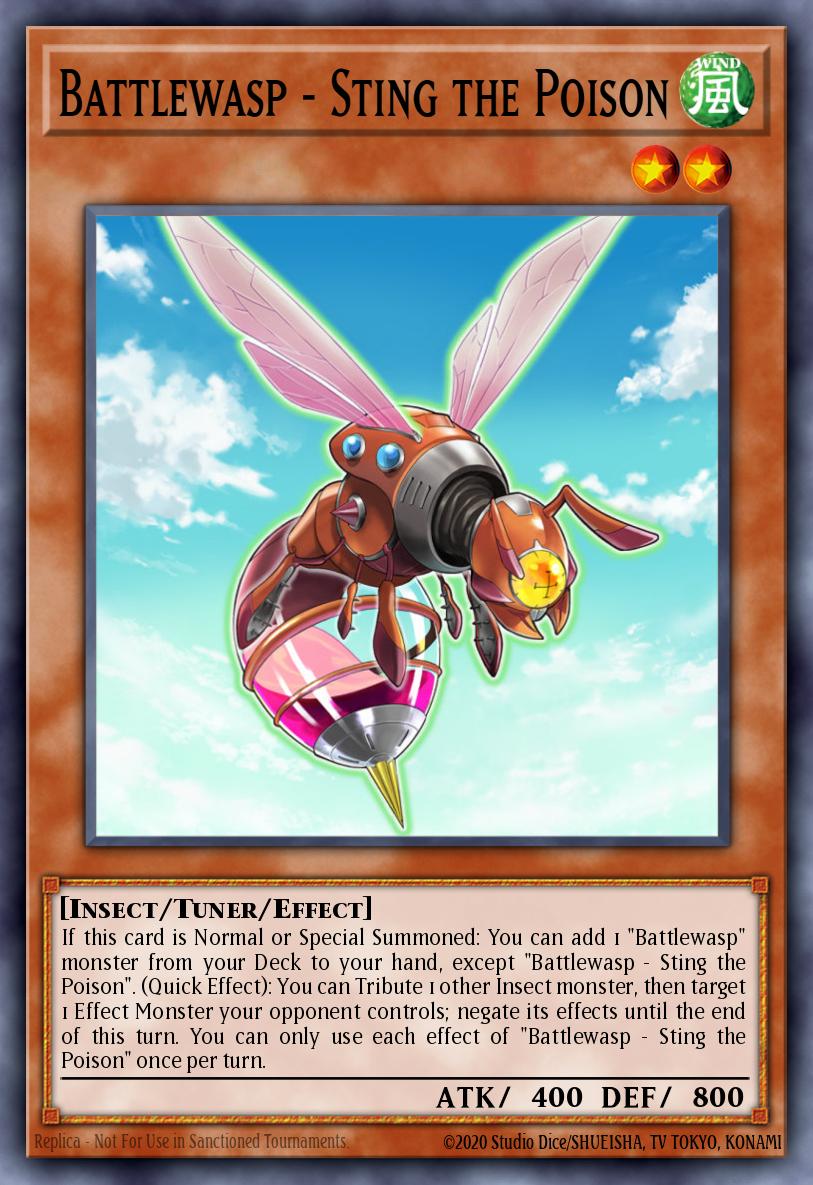 Battlewasp - Sting the Poison BLHR-EN033 – Battles of Legend: Hero's Revenge