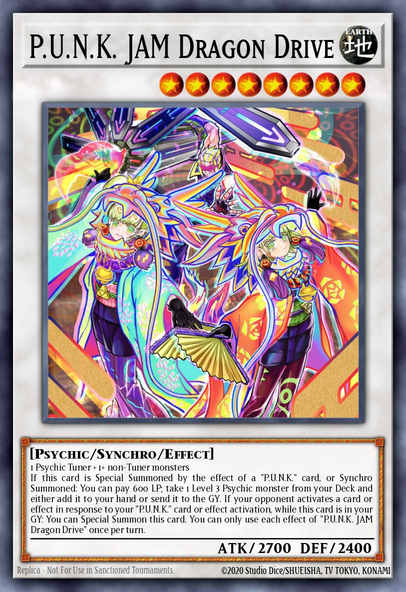 P.U.N.K. JAM Dragon Drive POTE-EN046 – Power of the Elements