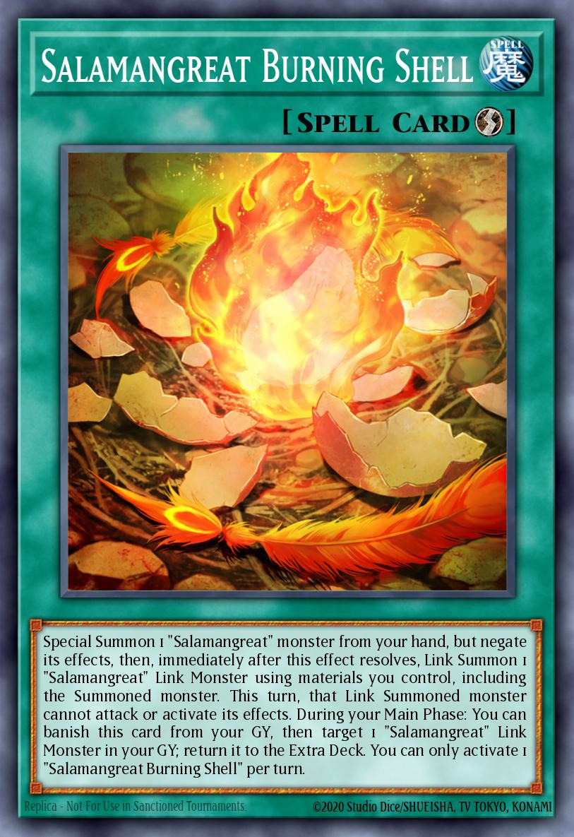 Salamangreat Burning Shell MP20-EN179 – 2020 Tin of Lost Memories Mega Pack