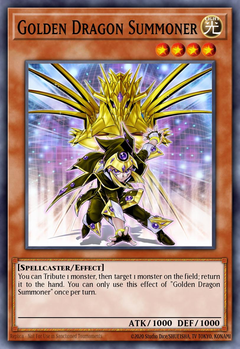 Golden Dragon Summoner YS14-EN016 – Super Starter: Space-Time Showdown